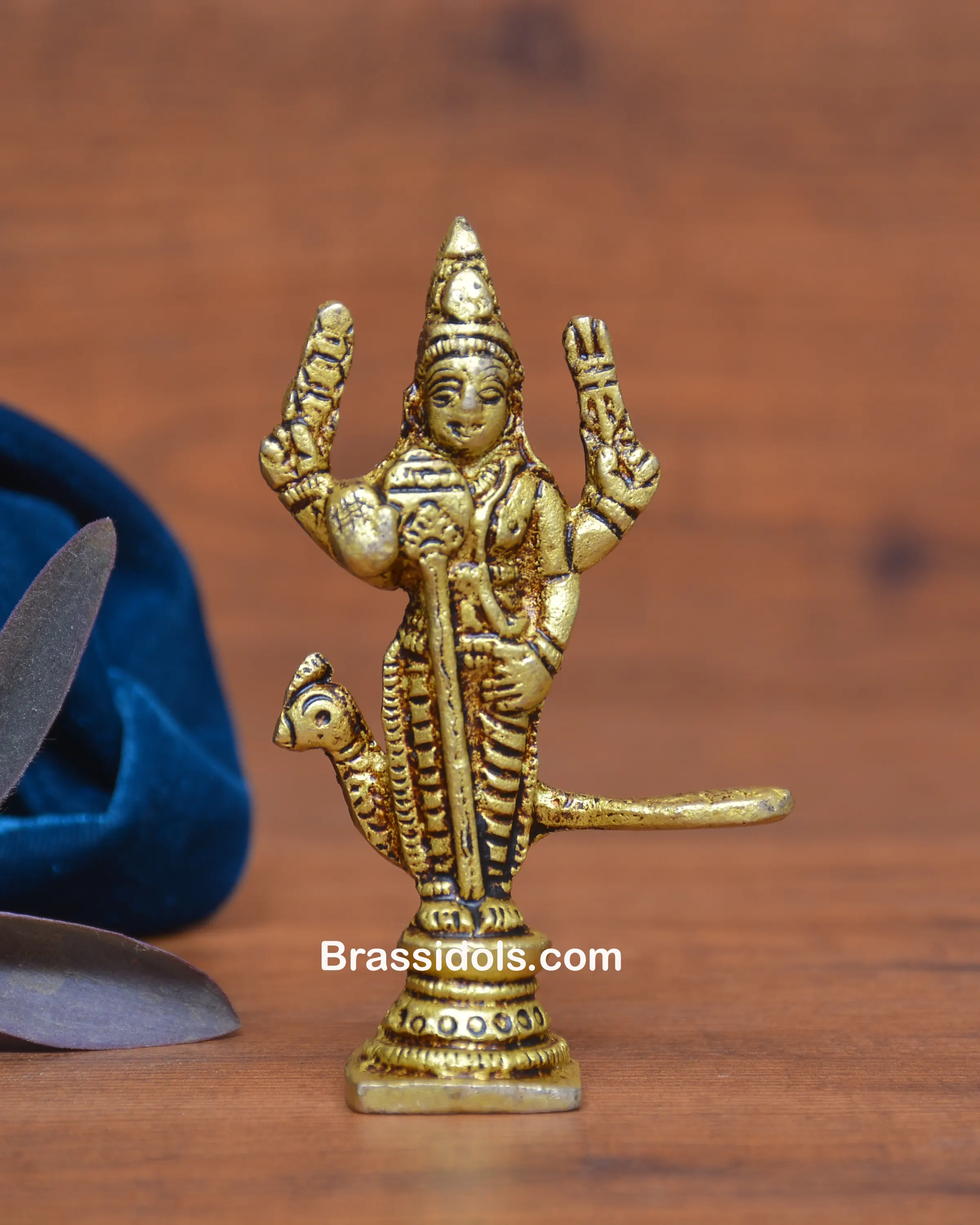 Barss Standing Peacock Murugan 2.5 inch - image 1