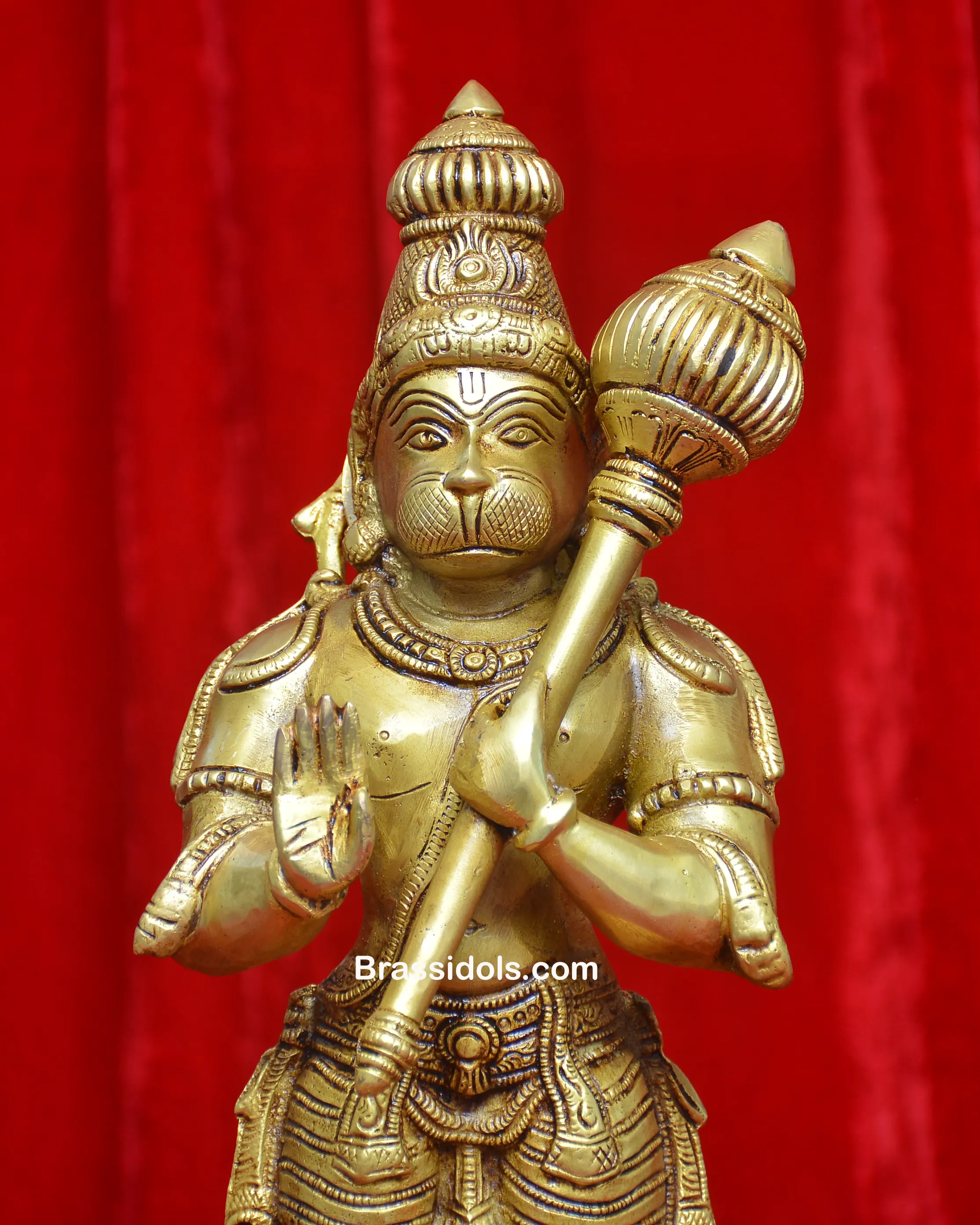 ROUND BASE STANDING HANUMAN JI - image 2