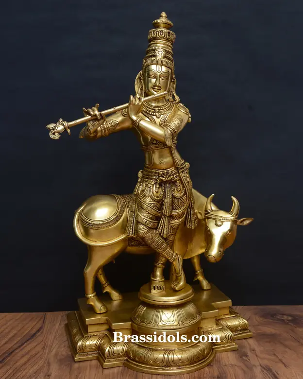 Square Base Krishna - image 2