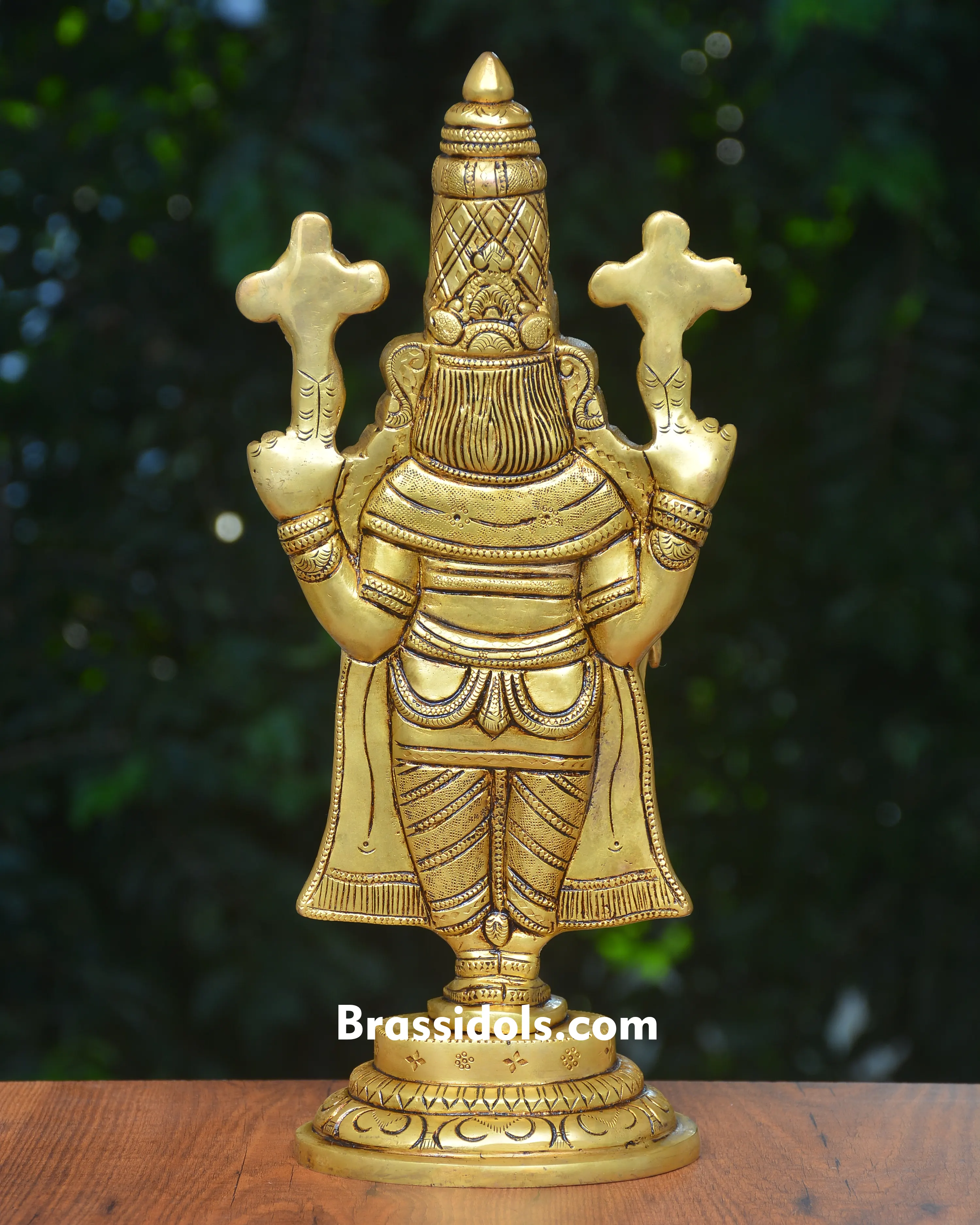 Balaji Lakshmi Brass Idol for Worship - 4.500 kg - image 2