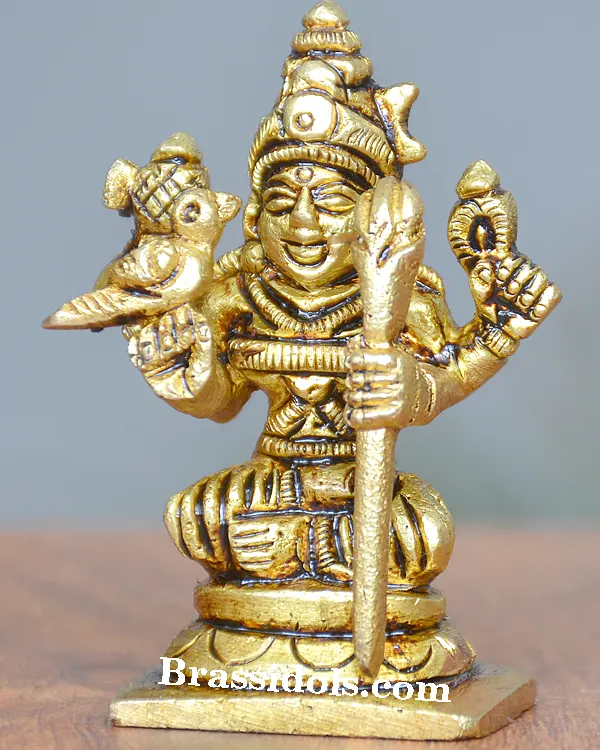 Kamakshi with square base 80 gm - image 2