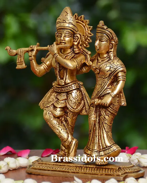 Base with RadhaKrishna - image 2