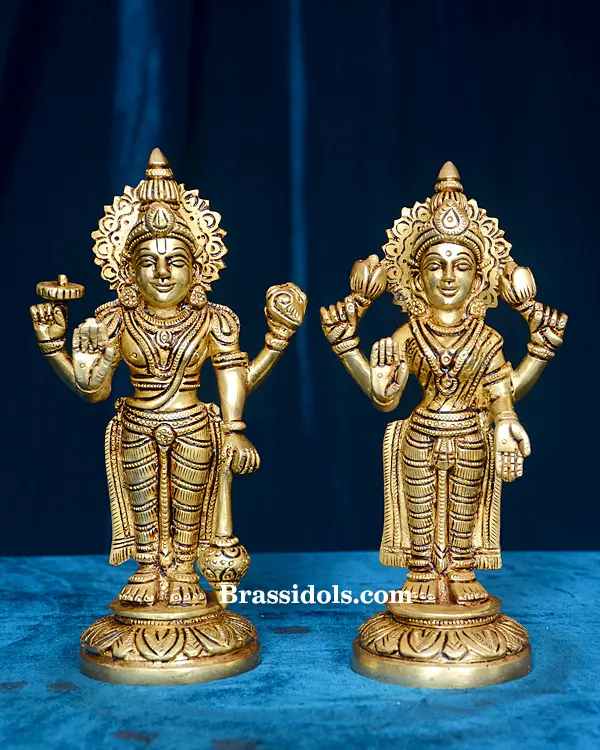 Standing Laxmi Vishnu - image 1